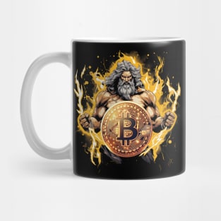 Bitcoin Cryptocurrency God Blockchain Tech Mug